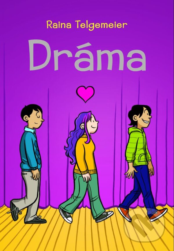 Kniha: Dráma (Raina Telgemeier). Slovart, 2023 Kniha: Dráma (Raina Telgemeier). Slovart, 2023