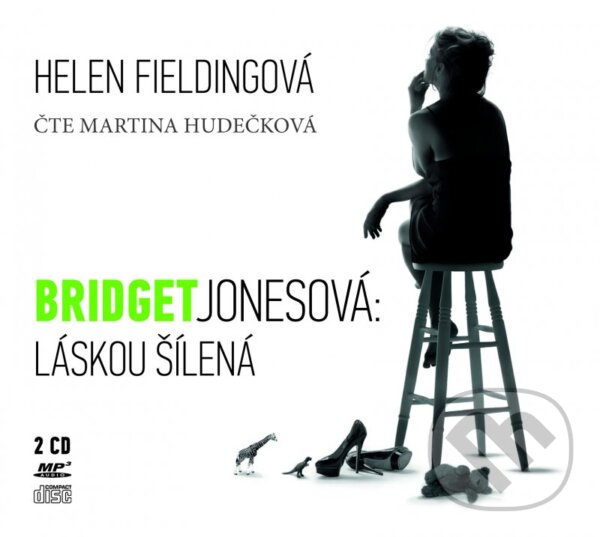 Audiokniha: Bridget Jonesová: Láskou šílená (Helen Fielding a Martina Hudečková). XYZ, 2014 Audiokniha: Bridget Jonesová: Láskou šílená (Helen Fielding a Martina Hudečková). XYZ, 2014