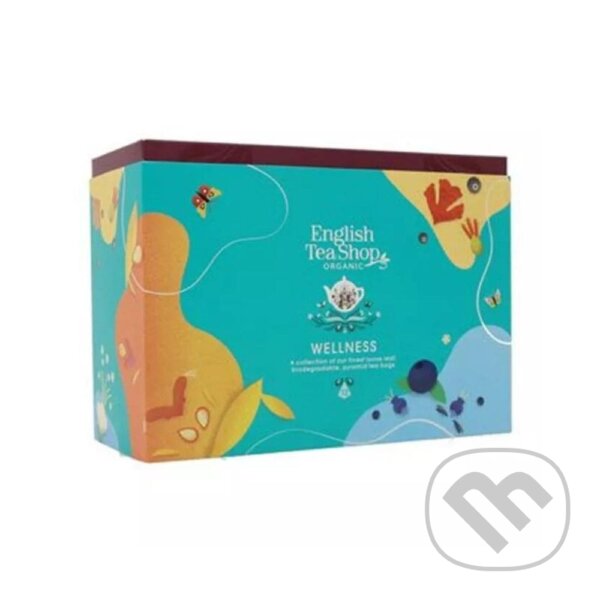 Kávy a čaje: Wellness Tea Collection New 24 G (English Tea Shop). English Tea Shop, 2023 Kávy a čaje: Wellness Tea Collection New 24 G (English Tea Shop). English Tea Shop, 2023