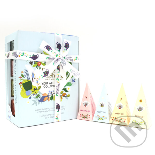 Kávy a čaje: Wellness Tea Collection 24 G (English Tea Shop). English Tea Shop, 2023 Kávy a čaje: Wellness Tea Collection 24 G (English Tea Shop). English Tea Shop, 2023