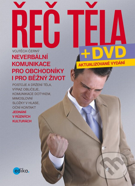 Kniha: Řeč těla + DVD (Vojtěch Černý). Edika Kniha: Řeč těla + DVD (Vojtěch Černý). Edika