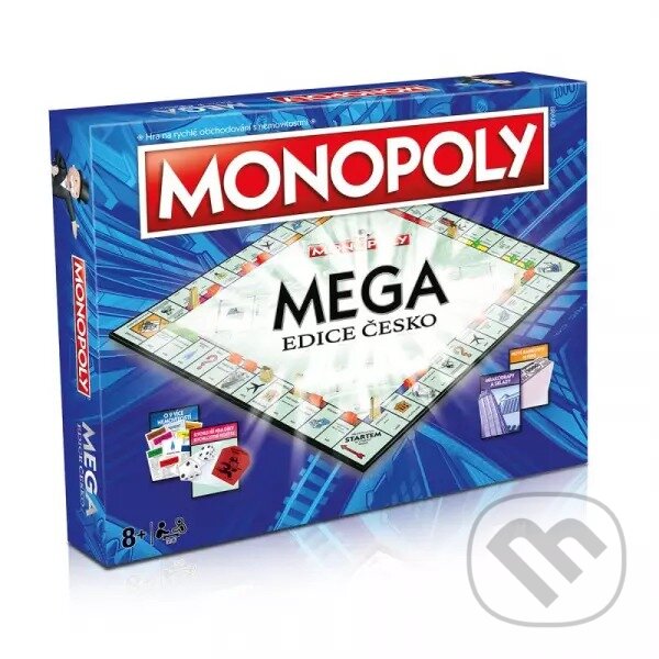 Společenská hra: Monopoly MEGA CZ (Winning Moves). Winning Moves, 2023 Společenská hra: Monopoly MEGA CZ (Winning Moves). Winning Moves, 2023