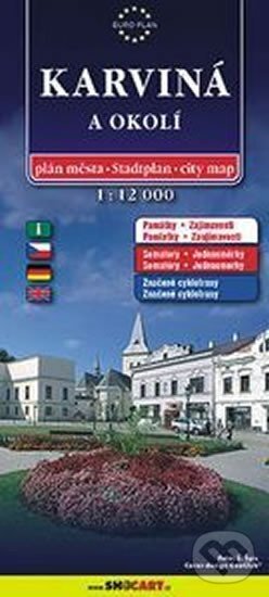 Karviná mapa 1:15 000 (SHOCart). SHOCart Karviná mapa 1:15 000 (SHOCart). SHOCart