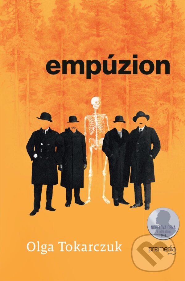 Kniha: Empúzion (Olga Tokarczuk). Premedia, 2023 Kniha: Empúzion (Olga Tokarczuk). Premedia, 2023