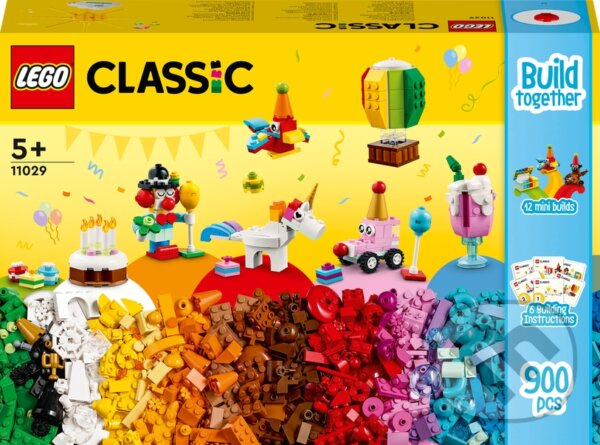 Spoločenská hra: LEGO® Classic 11029 Kreatívny párty box (LEGO). LEGO, 2023 Spoločenská hra: LEGO® Classic 11029 Kreatívny párty box (LEGO). LEGO, 2023