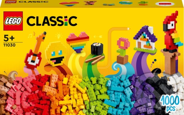 Spoločenská hra: LEGO® Classic 11030 Veľké balenie kociek (LEGO). LEGO, 2023 Spoločenská hra: LEGO® Classic 11030 Veľké balenie kociek (LEGO). LEGO, 2023