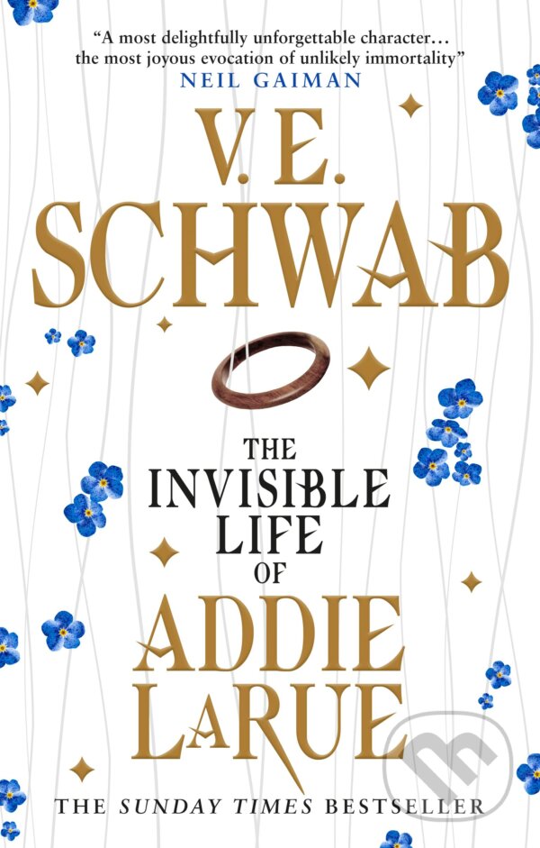 Kniha: The Invisible Life of Addie LaRue (V.E. Schwab). Titan Books, 2023 Kniha: The Invisible Life of Addie LaRue (V.E. Schwab). Titan Books, 2023
