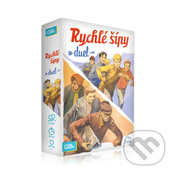 Společenská hra: Rychlé šípy - Duel (Albi). Albi, 2023 Společenská hra: Rychlé šípy - Duel (Albi). Albi, 2023
