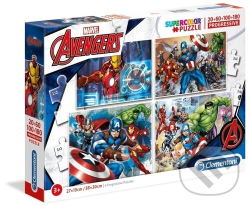 Puzzle: Avengers 4v1 (Clementoni). Clementoni, 2023 Puzzle: Avengers 4v1 (Clementoni). Clementoni, 2023