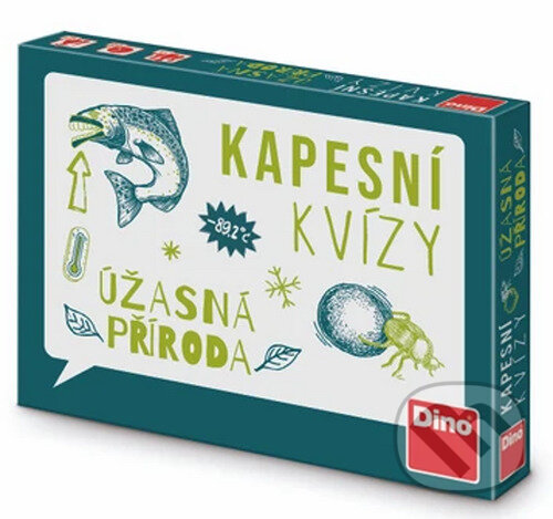 Společenská hra: Kapesní kvízy: Úžasná příroda (Dino). Dino, 2023 Společenská hra: Kapesní kvízy: Úžasná příroda (Dino). Dino, 2023