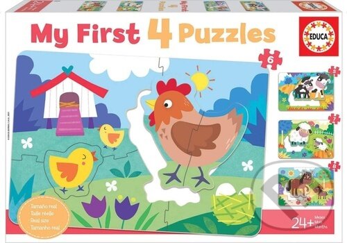 Puzzle: Maminky a mláďátka 4v1 (Educa). Educa, 2023 Puzzle: Maminky a mláďátka 4v1 (Educa). Educa, 2023