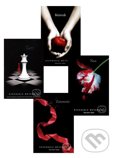 Kniha: Twilight sága (komplet kolekcia 1-4) (Stephenie Meyer). Tatran, 2014 Kniha: Twilight sága (komplet kolekcia 1-4) (Stephenie Meyer). Tatran, 2014