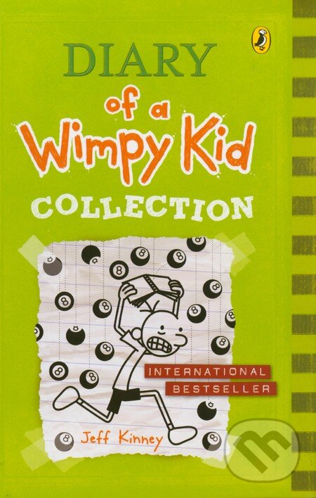 Kniha: Diary of a Wimpy Kid Collection (Jeff Kinney). Puffin Books, 2014 Kniha: Diary of a Wimpy Kid Collection (Jeff Kinney). Puffin Books, 2014
