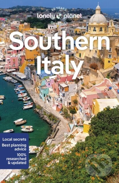 Kniha: Southern Italy (Cristian Bonetto, Stefania D'Ignoti, Paula Hardy, Eva Sandoval a Nicola Williams). Lonely Planet, 2023 Kniha: Southern Italy (Cristian Bonetto, Stefania D'Ignoti, Paula Hardy, Eva Sandoval a Nicola Williams). Lonely Planet, 2023