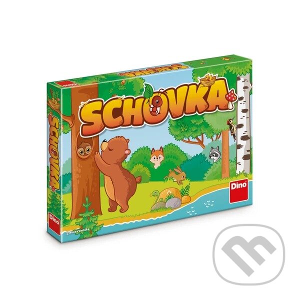 Společenská hra: Schovka (Jan Vodičk). Dino, 2023 Společenská hra: Schovka (Jan Vodičk). Dino, 2023