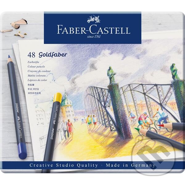 Pastelky Goldfaber permanent 48 kusov (Faber-Castell). Faber-Castell Pastelky Goldfaber permanent 48 kusov (Faber-Castell). Faber-Castell
