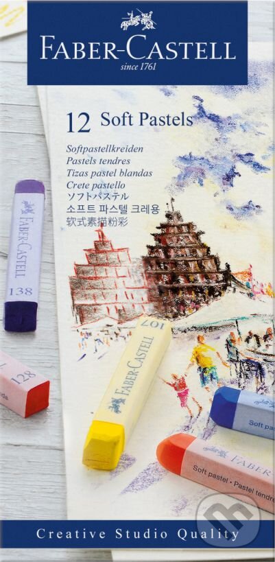 Suchý pastel Creative Studio set 12 kusov (Faber-Castell). Faber-Castell Suchý pastel Creative Studio set 12 kusov (Faber-Castell). Faber-Castell