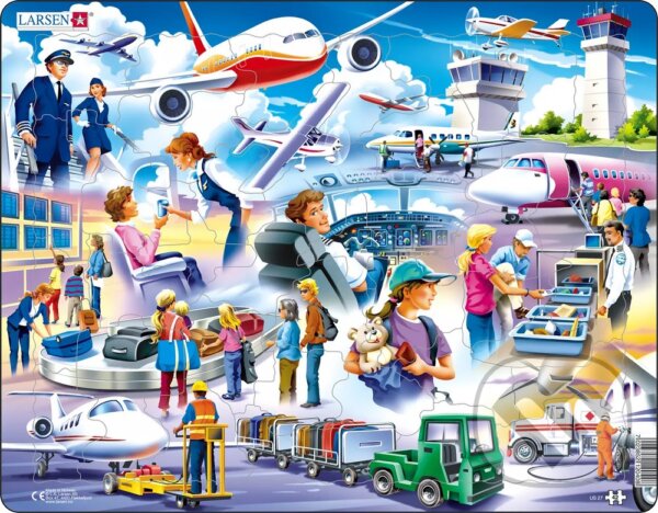 Puzzle: Letisko (US27) (Larsen). Larsen, 2023 Puzzle: Letisko (US27) (Larsen). Larsen, 2023