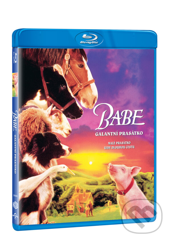 Film: Babe: Galantní prasátko (Chris Noonan) (Blu-ray). Magicbox, 2023 Film: Babe: Galantní prasátko (Chris Noonan) (Blu-ray). Magicbox, 2023