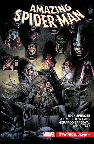Kniha: Amazing Spider-Man 4: Štvanice, díl první (Nick Spencer). Crew, 2023 Kniha: Amazing Spider-Man 4: Štvanice, díl první (Nick Spencer). Crew, 2023