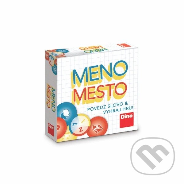 Společenská hra: Meno mesto (Dino). Dino, 2023 Společenská hra: Meno mesto (Dino). Dino, 2023