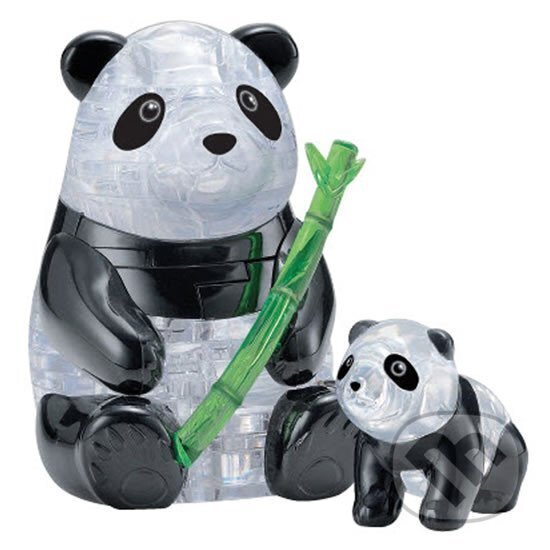 Puzzle: 3D Crystal puzzle Panda s mládětem (Matyska). Matyska, 2023 Puzzle: 3D Crystal puzzle Panda s mládětem (Matyska). Matyska, 2023