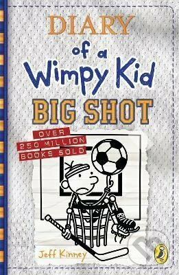 Kniha: Diary of a Wimpy Kid: Big Shot (Jeff Kinney). Penguin Books, 2023 Kniha: Diary of a Wimpy Kid: Big Shot (Jeff Kinney). Penguin Books, 2023