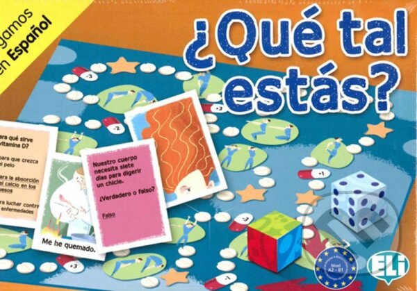 Společenská hra: Jugamos en Espaňol: ?Qué tal estás? (Eli). Eli, 2016 Společenská hra: Jugamos en Espaňol: ?Qué tal estás? (Eli). Eli, 2016