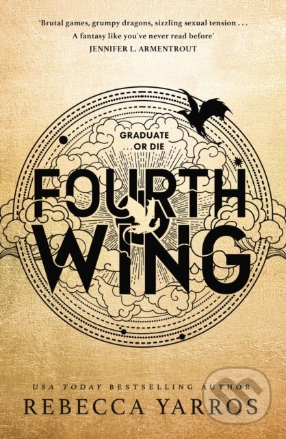Kniha: Fourth Wing (Rebecca Yarros). Little, Brown, 2023 Kniha: Fourth Wing (Rebecca Yarros). Little, Brown, 2023
