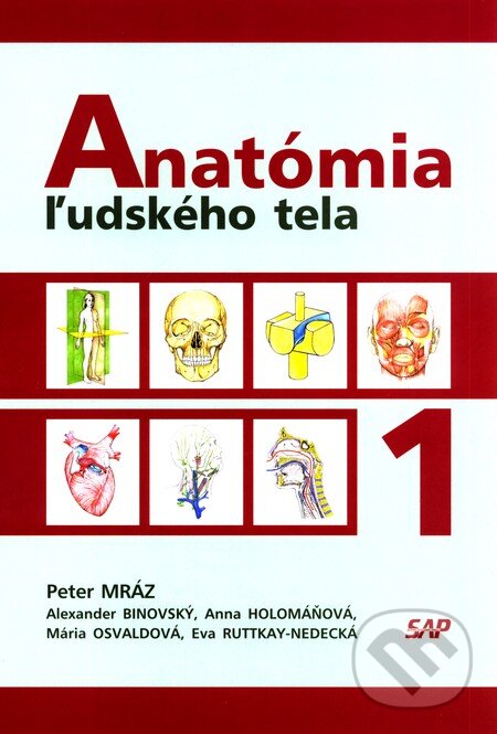 Kniha: Anatómia ľudského tela 1 (Peter Mráz a kolektív). Slovak Academic Press, 2004 Kniha: Anatómia ľudského tela 1 (Peter Mráz a kolektív). Slovak Academic Press, 2004
