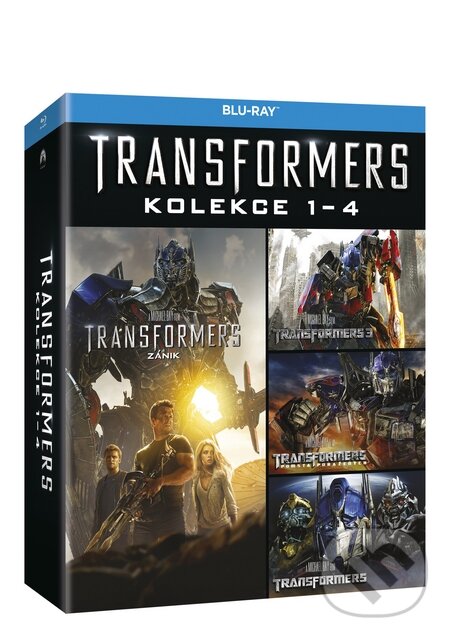 Transformers kolekce 1-4 - Michael Bay, Magicbox, 2014