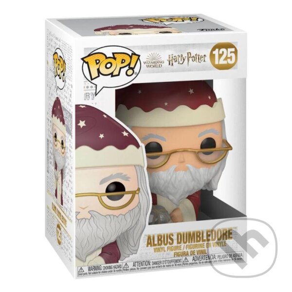 Funko POP Movies: Harry Potter - Holiday Albus Dumbledore (Funko). Funko, 2023 Funko POP Movies: Harry Potter - Holiday Albus Dumbledore (Funko). Funko, 2023