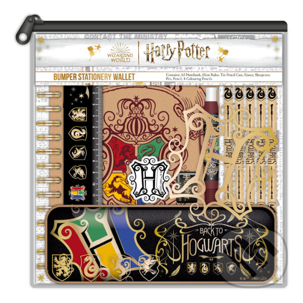 Harry Potter školský set puzdro (Merch). Merch, 2023 Harry Potter školský set puzdro (Merch). Merch, 2023