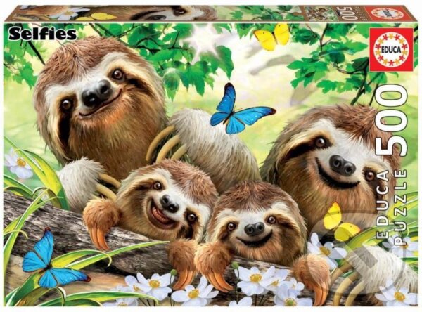 Puzzle: Lenochodí selfie (Educa). Educa, 2023 Puzzle: Lenochodí selfie (Educa). Educa, 2023