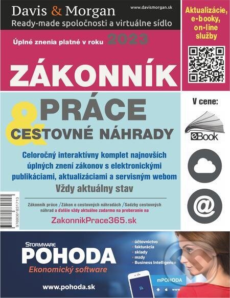 E-kniha: Zákonník práce a Cestovné náhrady 2023 SR (Autorský kolektív). DonauMedia E-kniha: Zákonník práce a Cestovné náhrady 2023 SR (Autorský kolektív). DonauMedia