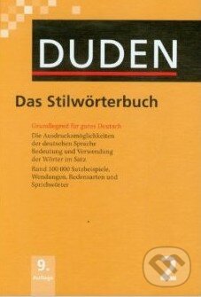 Kniha: Duden 2 - Das Stilwörterbuch (Duden). Duden, 2010 Kniha: Duden 2 - Das Stilwörterbuch (Duden). Duden, 2010