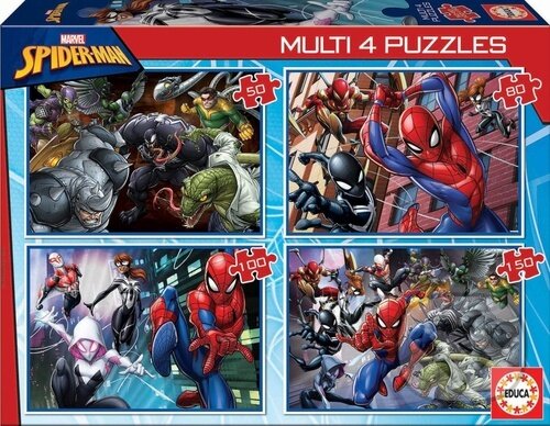 Puzzle: Spiderman 4v1 (Educa). Educa, 2023 Puzzle: Spiderman 4v1 (Educa). Educa, 2023