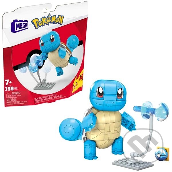 Společenská hra: Pokémon Mega Construx 10 cm - Squirtle (Pokemon). Pokemon, 2023 Společenská hra: Pokémon Mega Construx 10 cm - Squirtle (Pokemon). Pokemon, 2023