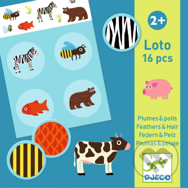 Společenská hra: Bingo Feathers&Fur (Djeco). Djeco, 2023 Společenská hra: Bingo Feathers&Fur (Djeco). Djeco, 2023