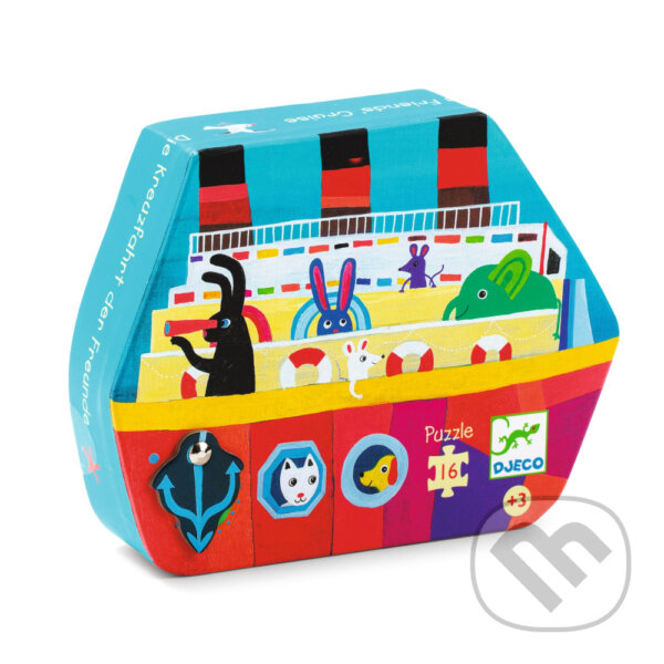 Puzzle: Siluetové puzzle: Plavba priateľov (Djeco). Djeco, 2023 Puzzle: Siluetové puzzle: Plavba priateľov (Djeco). Djeco, 2023