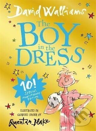 Kniha: The Boy in the Dress (David Walliams). HarperCollins, 2023 Kniha: The Boy in the Dress (David Walliams). HarperCollins, 2023