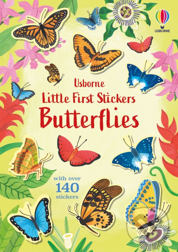 Kniha: Little First Stickers Butterflies (Jane Bingham). Usborne, 2023 Kniha: Little First Stickers Butterflies (Jane Bingham). Usborne, 2023