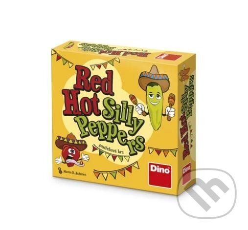 Společenská hra: Red Hot Silly Peppers (Dino). Dino, 2023 Společenská hra: Red Hot Silly Peppers (Dino). Dino, 2023
