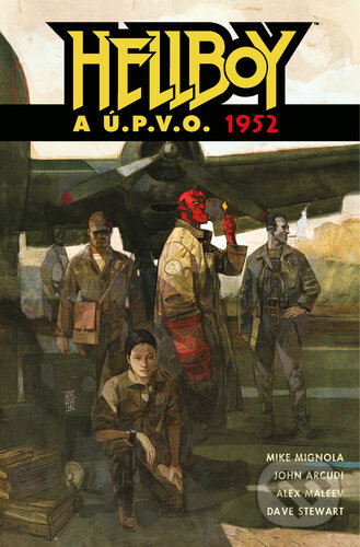 Kniha: Hellboy a Ú.P.V.O. 1 - 1952 (John Arcudi a Mike Mignola). Comics centrum, 2023 Kniha: Hellboy a Ú.P.V.O. 1 - 1952 (John Arcudi a Mike Mignola). Comics centrum, 2023