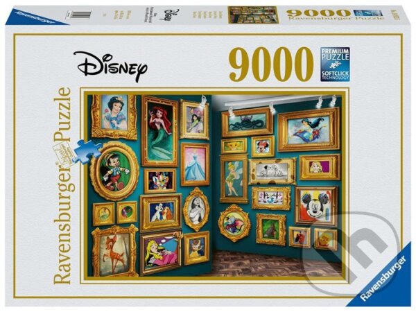 Puzzle: Disney muzeum (Ravensburger). Ravensburger, 2020 Puzzle: Disney muzeum (Ravensburger). Ravensburger, 2020