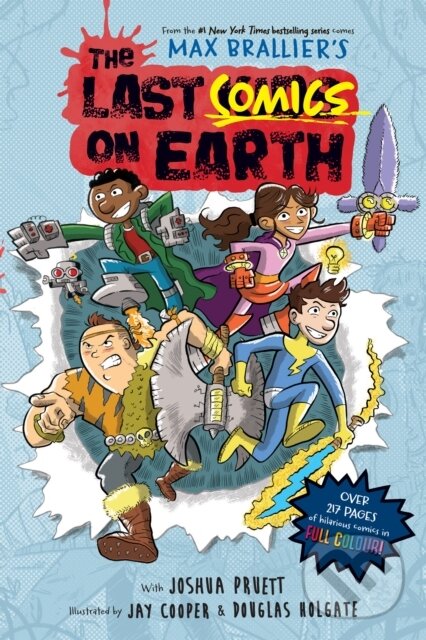 Kniha: The Last Comics on Earth (Max Brallier). HarperCollins, 2023 Kniha: The Last Comics on Earth (Max Brallier). HarperCollins, 2023