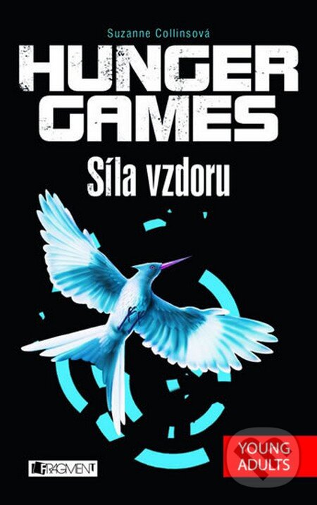 Kniha: Hunger Games: Síla vzdoru (Suzanne Collins). Nakladatelství Fragment, 2013 Kniha: Hunger Games: Síla vzdoru (Suzanne Collins). Nakladatelství Fragment, 2013