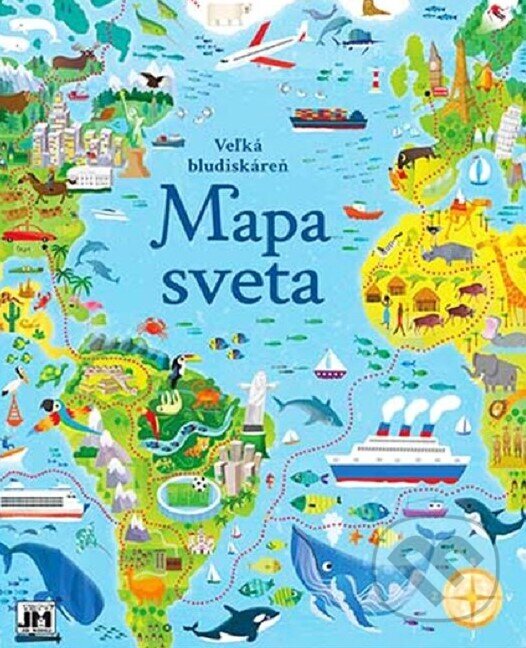Kniha: Veľká bludiskáreň - Mapa sveta (Jiri Models SK). Jiri Models SK, 2023 Kniha: Veľká bludiskáreň - Mapa sveta (Jiri Models SK). Jiri Models SK, 2023