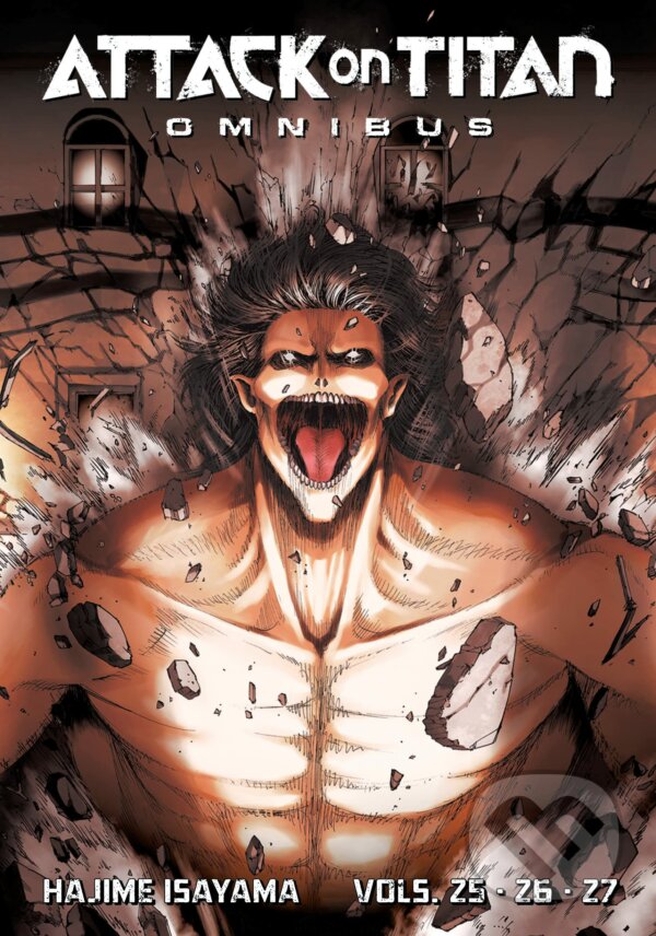 Kniha: Attack on Titan Omnibus 9 (Hajime Isayama). Kodansha International, 2023 Kniha: Attack on Titan Omnibus 9 (Hajime Isayama). Kodansha International, 2023