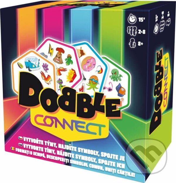Společenská hra: Dobble Connect (ADC BF). ADC BF, 2023 Společenská hra: Dobble Connect (ADC BF). ADC BF, 2023